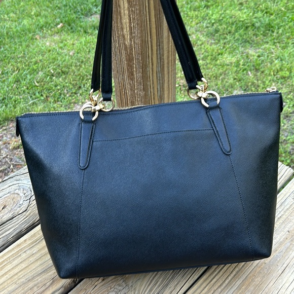 👜Coach Ava Tote Crossgrain Purse - Picture 4 of 16